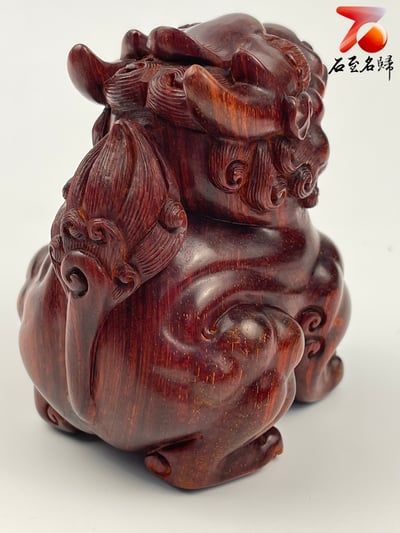 印度小葉紫檀 高油密二膘料 湘工雕【貔貅】6