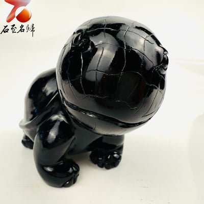 丹東石純手工雕烏龜 張國民雕刻家作品 【暗影龜俠】3