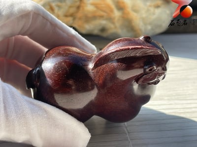 印度小葉紫檀高油密二膘料 湘工手作【富貴有餘-唐馬】6