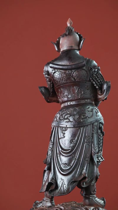 印度小葉紫檀製【韋陀天尊】5