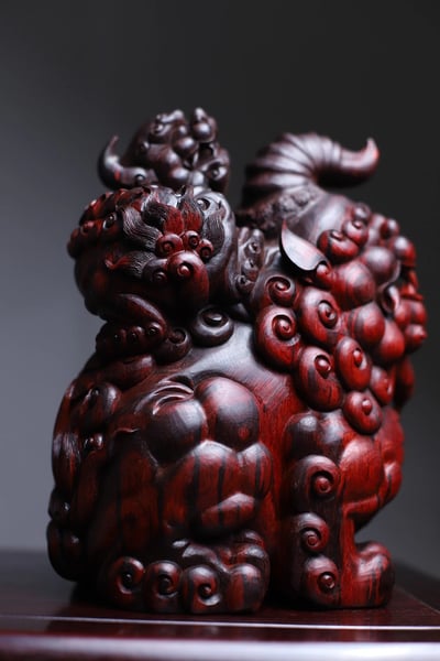 印度小葉紫檀製【大貔貅-輩輩有財】6