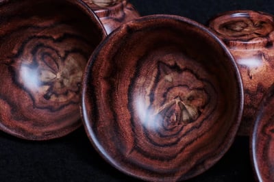 【海南黃花梨-極品山水紋】11件套組2