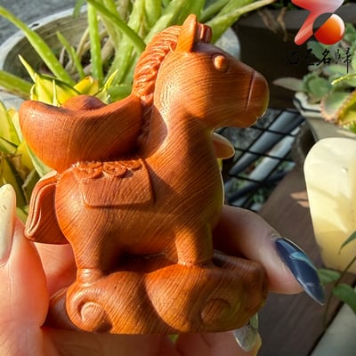 焦糖味城口古崖柏高油料【馱財神駒】3