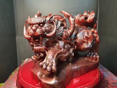 印度小葉紫檀【龍七子-狴犴】2