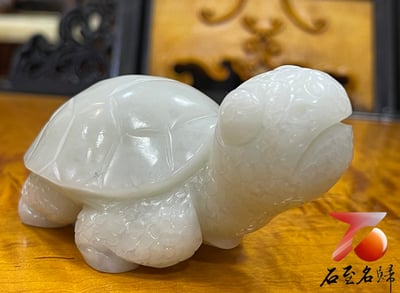 江西芙蓉石純手工雕烏龜 【小海龜】張志方老師作品3