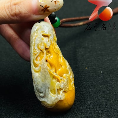 老撾烏鴉皮田黃【烏衣藏金・雙螭呈祥】4