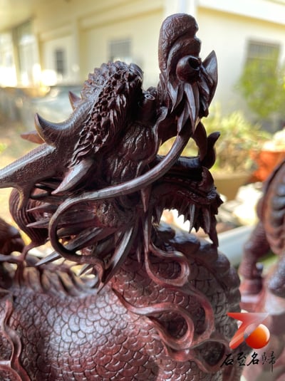 印度小葉紫檀高油密製【瑞獸麒麟】11