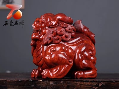 印度小葉紫檀【招財貔貅】4