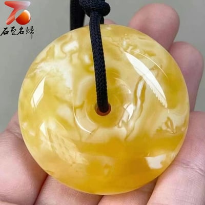 精品花蠟 【平安扣】6