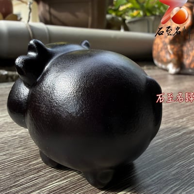 印尼黑檀木【黑糖牛寶】長約6.5公分3