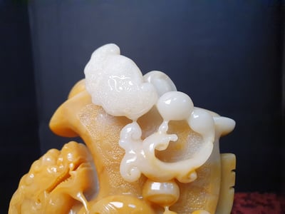 極品田黃石【招財瑞獸】5