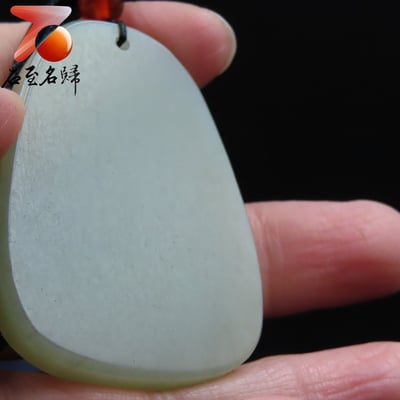 和田玉且末料【千手觀音牌】5