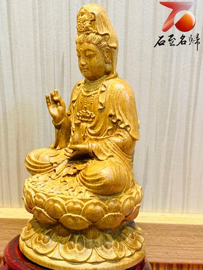 貴州金絲楠小葉楨楠【坐蓮觀音】7