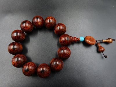 海南黃花梨 天眼19.5mm手珠2