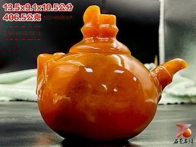 正宗青海凍石 手工雕刻 【竹-節節高升】附精美收藏禮盒6