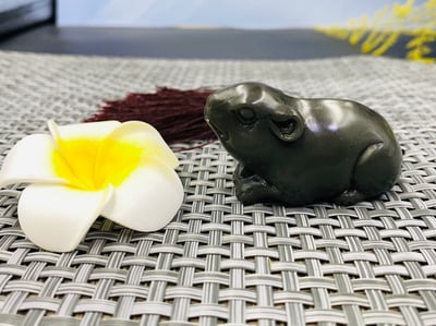 壽山石精雕作品【Q版福鼠】1