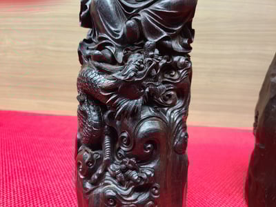 印度小葉紫檀【降龍伏虎羅漢】10