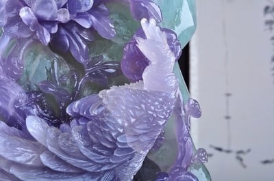 俄羅斯三彩翡翠石【丹鳳朝陽】4