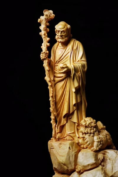 小葉黃楊木【達摩祖師】2