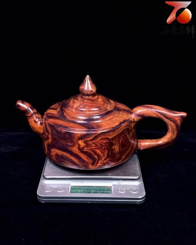 海南黃花梨野生料【把把壺（福）】重量339公克7