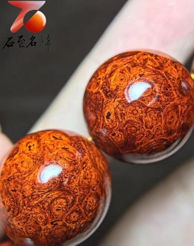 印度小葉紫檀老料 整顆瘤疤精品限量五串14