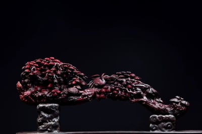 印度小葉紫檀雅器集【松鶴延年】1