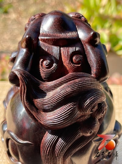 印度小葉紫檀 高油密料【招財貔貅】13