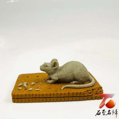 壽山山秀園石 天然巧色巧雕【多子多福】6