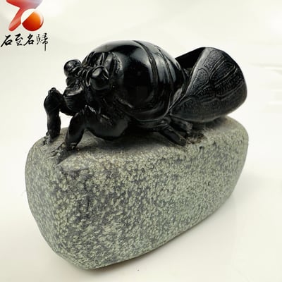 丹東石純手工雕（早期作品，未落款）【一鳴驚人】靜待一夏 只為驚鳴2