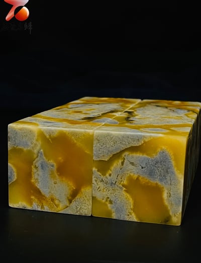 浙江青田石【蝴蝶】對章套組 附檢驗證書5