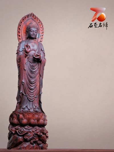 印度小葉紫檀名家作品【釋迦牟尼佛】5