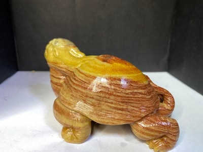 壽山老岭石【龍龜】2