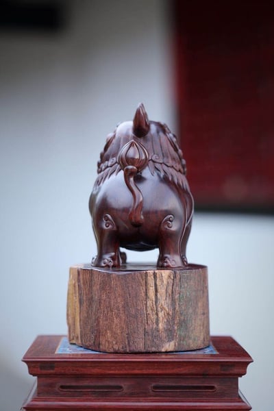 印度小葉紫檀 華藝紫檀款【甪端】6