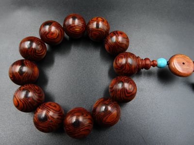 海南黃花梨 天眼19.5mm手珠1