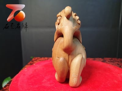 印度老山檀香-湘工大師全手工雕刻【貔貅】4