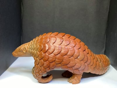 壽山牛蛋石【穿山甲】2