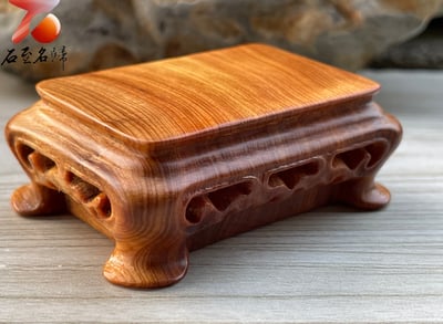 焦糖味重油料城口崖柏手把件 《小方桌》3