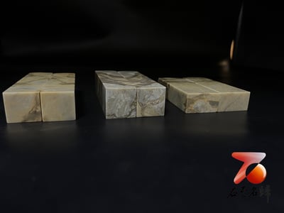 石至名歸 台灣現貨 實體店鋪 青田花坑石對章 個人印章 原石印章 附精美收藏禮盒4