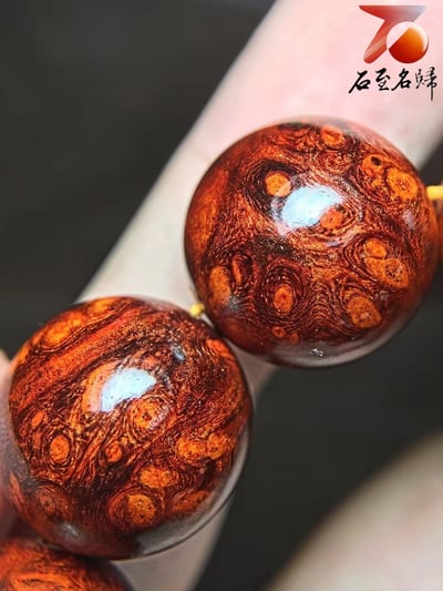 印度小葉紫檀18mm×13泥料爆滿瘤疤【巧奪天工】6