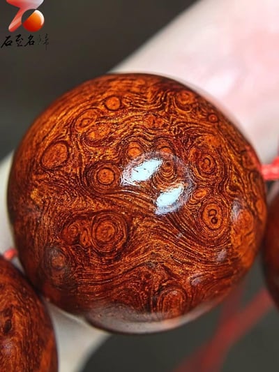 印度小葉紫檀20mm×12顆爆滿纓子瘤疤【道】6