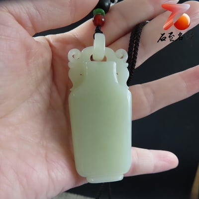 和田玉【寶瓶掛件】油性十足8
