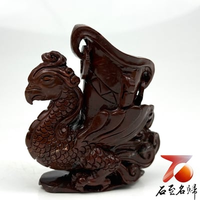 壽山石純手工精雕鳳凰擺件【鳳舞祥瑞】富貴天成・典藏雅器3