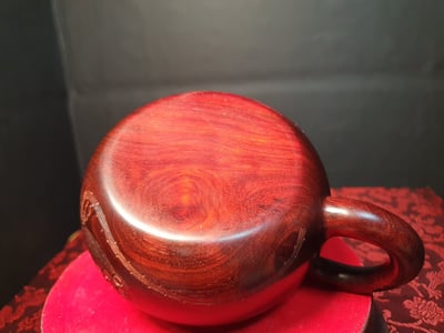 印度小葉紫檀【西施壺-蝶戀花】3