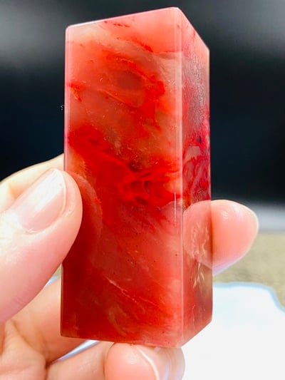 瓜瓢紅-六面平雞血大紅袍5