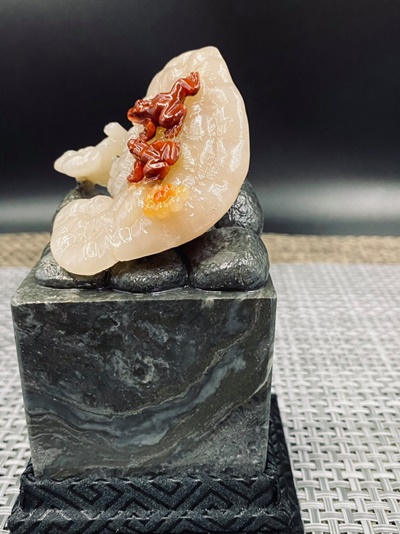 正宗福建壽山 高山五彩石【自然寶藏】7