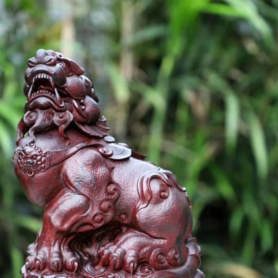 印度小葉紫檀精品【招財瑞獸】3