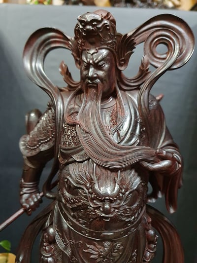 印度小葉紫檀【伽藍菩薩】4