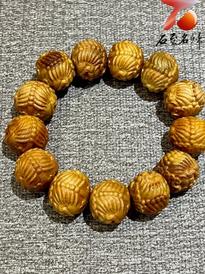 崖柏木瑞獸15mm手珠【平安有財】3