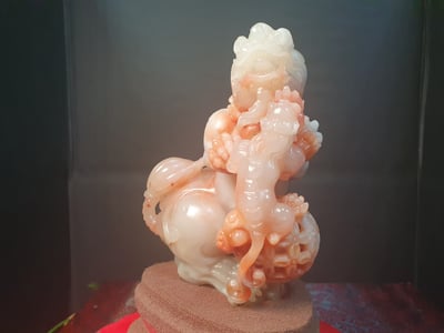 壽山極品芙蓉石滿結晶【萬事如意】2