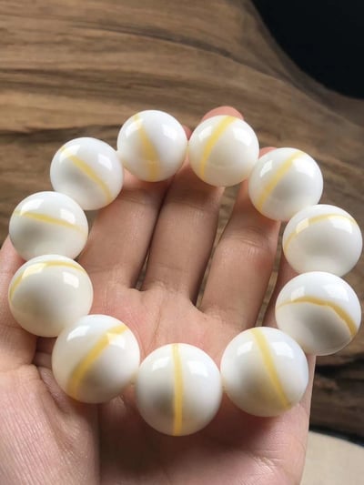 頂級金絲【硨磲手鍊】3